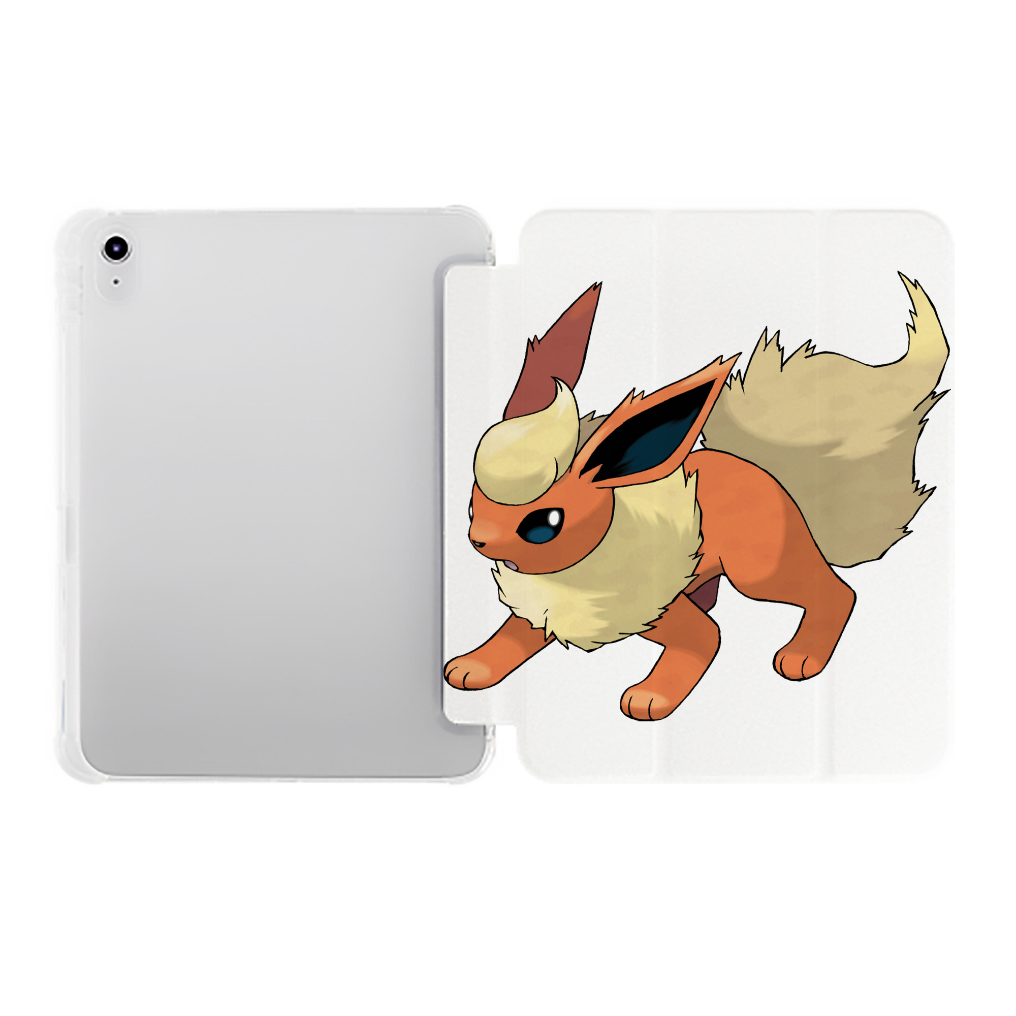 （画像用） ポケットモンスター Pokémon IPad ケース ペン収納付き 三つ折りスタンド PUレザー×シリコン 対応機種9.5/10.5/10.9インチ